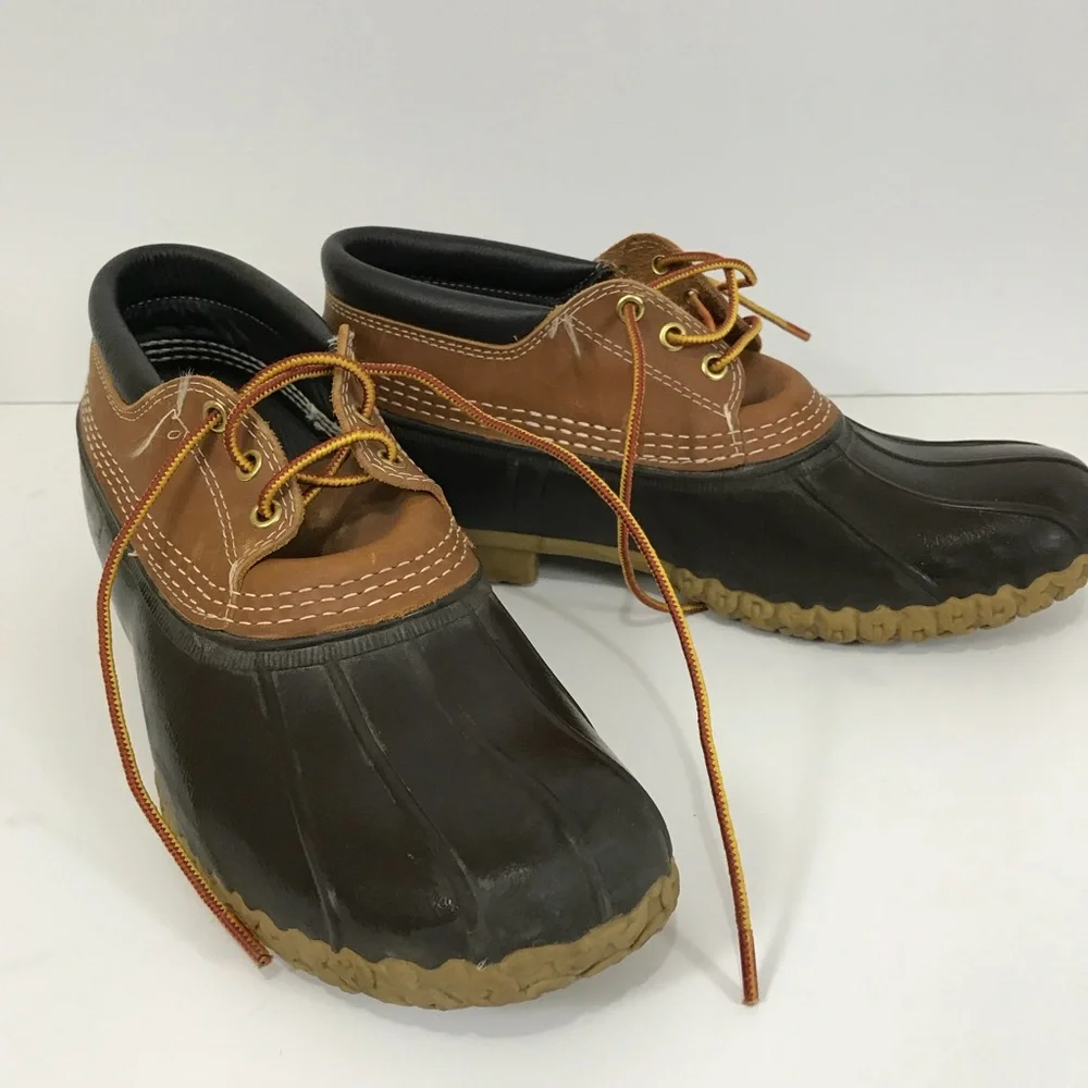L.L. Bean duck boots gumshoe size 10